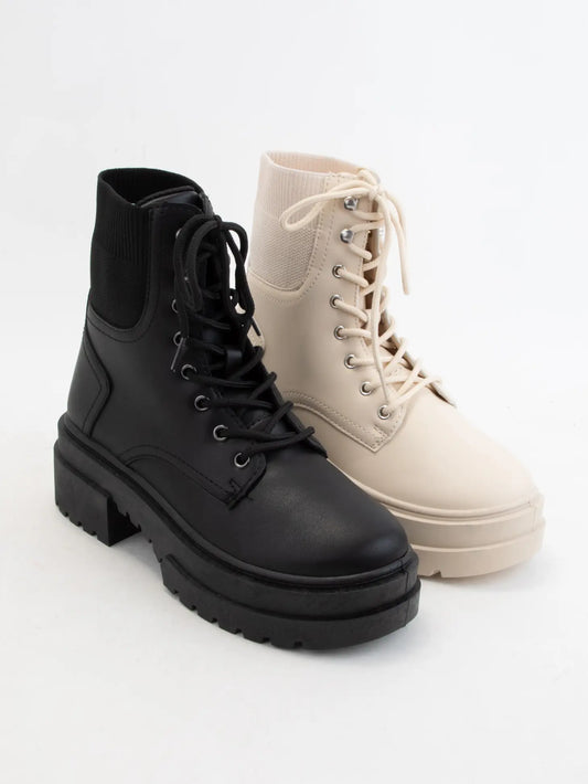 Lace up Combat boots